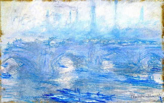 Waterloo Bridge, London by Claude Oscar Monet