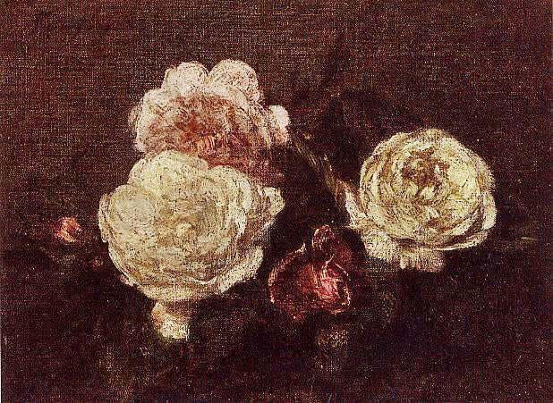 Flowers (Roses) by Henri Fantin-Latour