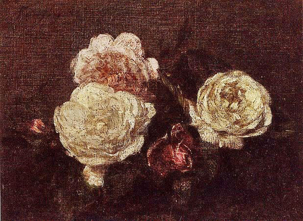 Flowers (Roses) by Henri Fantin-Latour
