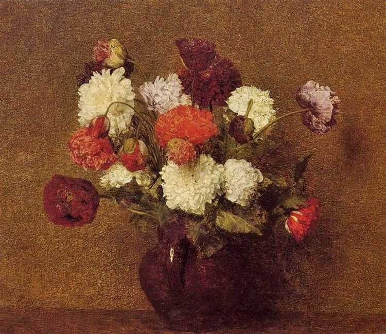 Flowers: Poppies by Henri Fantin-Latour