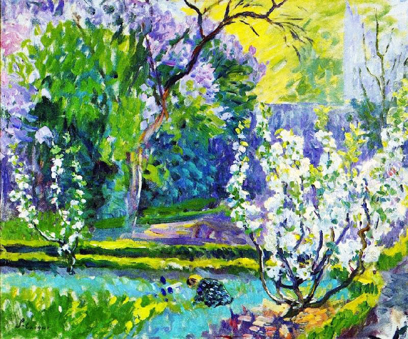 Garden In Spring by Henri Lebasque
