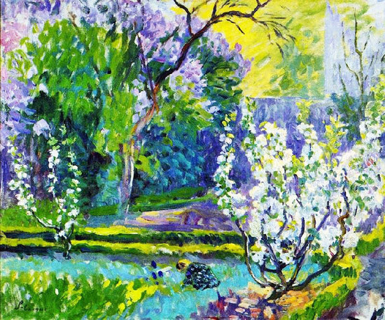 Garden In Spring by Henri Lebasque
