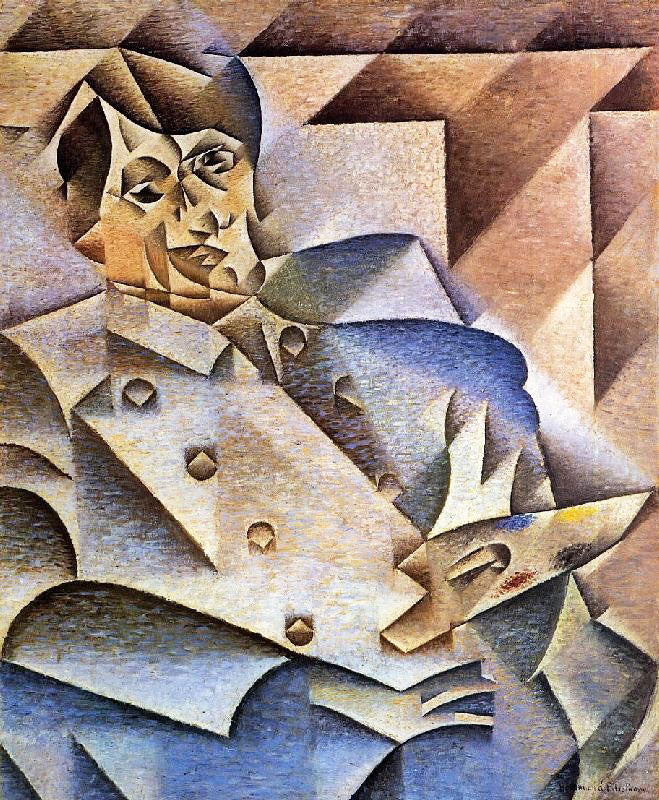 Portrait Of Pablo Picasso by Juan Gris