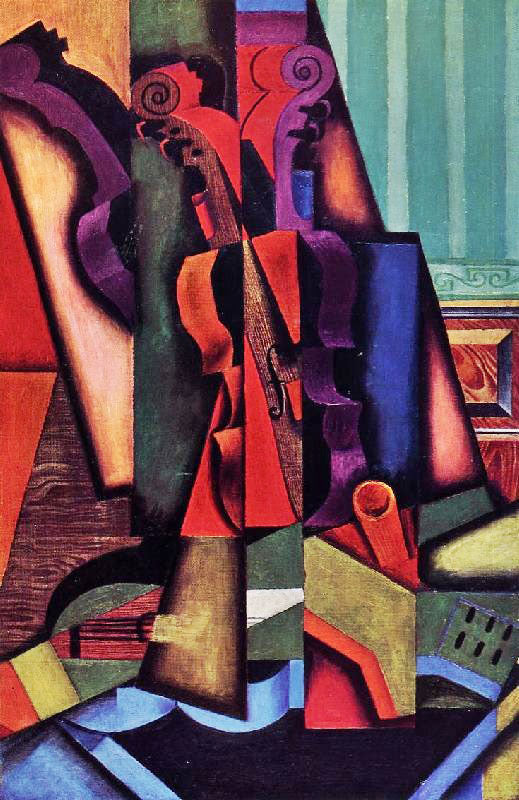 Violin And Guitar by Juan Gris