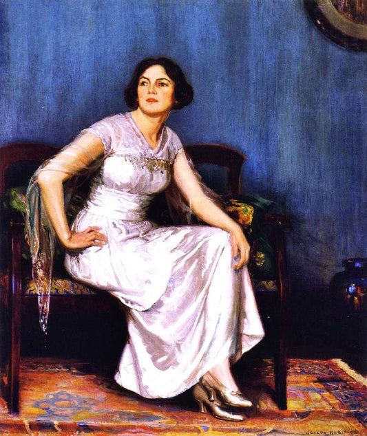 The Artist’S Wife by Joseph Kleitsch