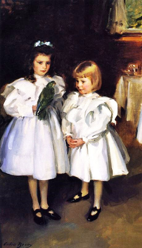 Gertrude And Elizabeth Henry by Cecilia Beaux