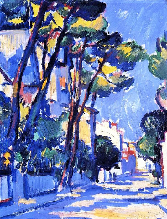 Street Scene, France by Samuel John Peploe