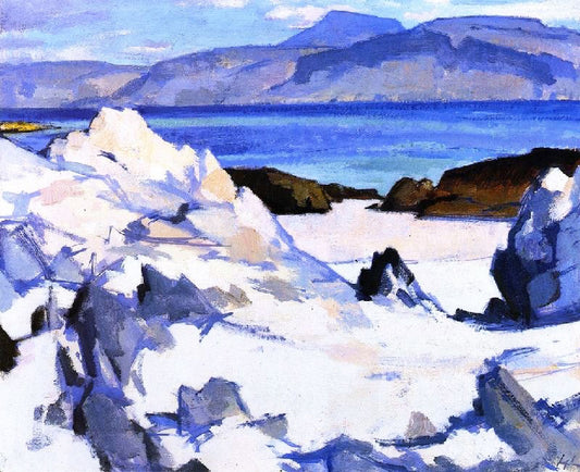 Green Sea, Iona by Samuel John Peploe
