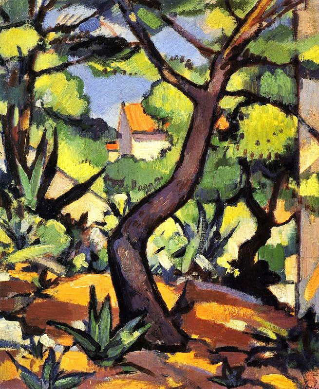 Landscape At Cassis by Samuel John Peploe