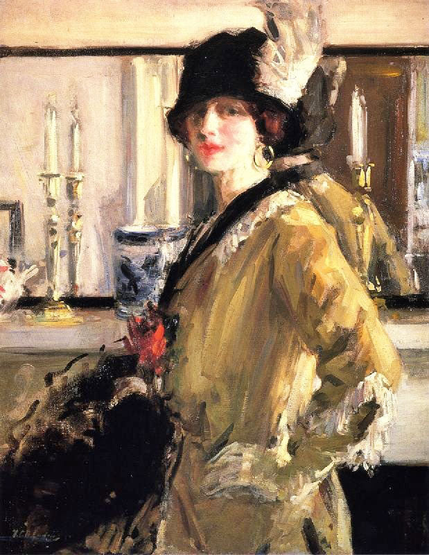 The Black Hat by Francis Campbell Bolleau (F.C.B.) Cadell