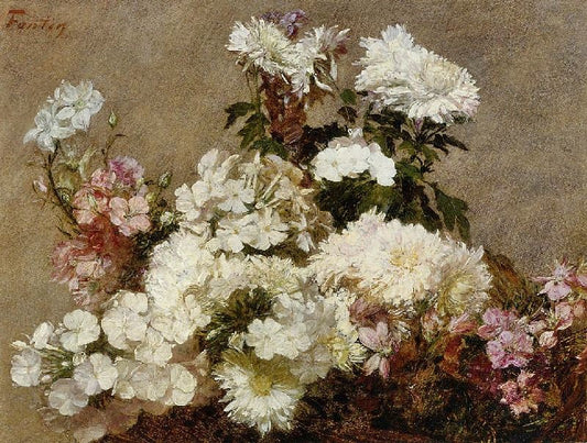 Phlox by Henri Fantin-Latour