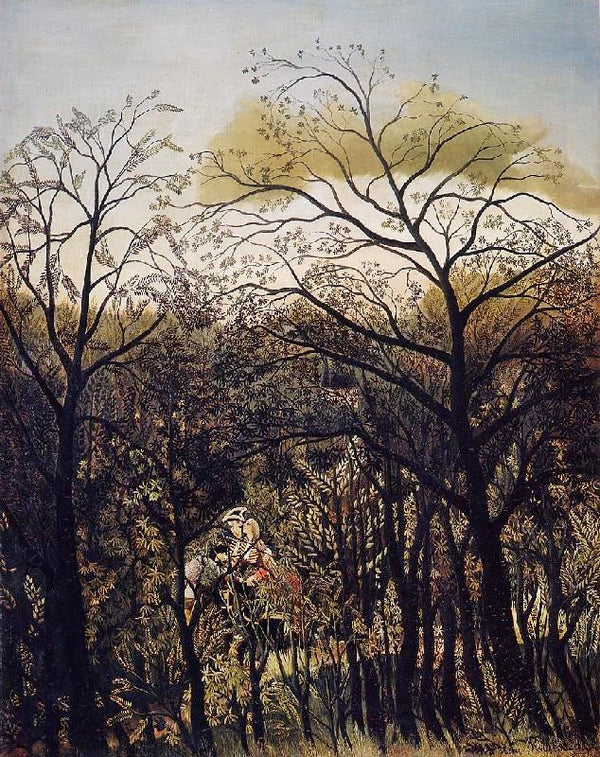 Forest Rendezvous by Henri Rousseau