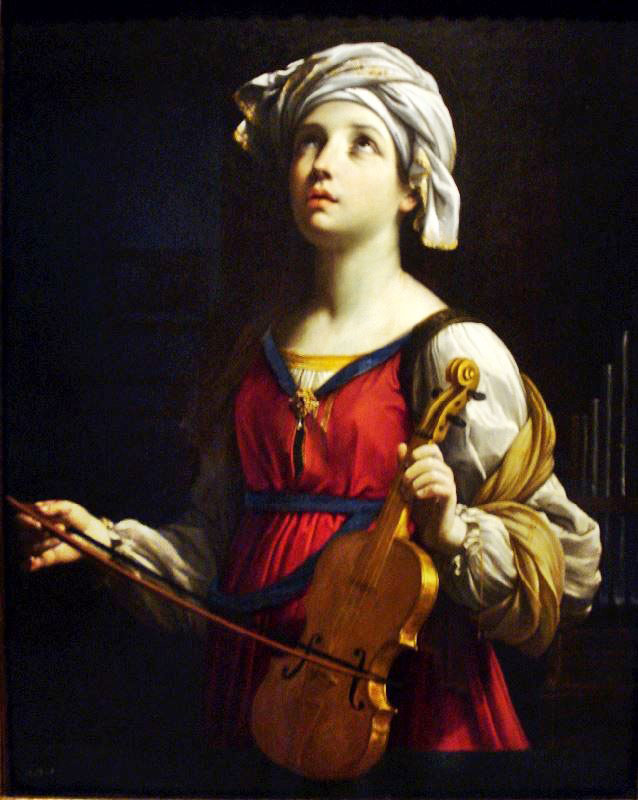 St Cecilia by Guido Reni