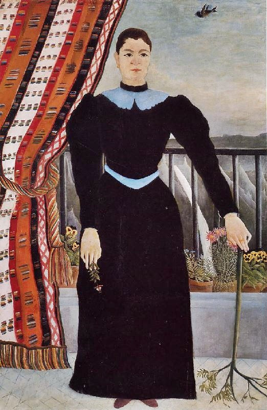 Portrait Of A Woman, 1895 by Henri Rousseau
