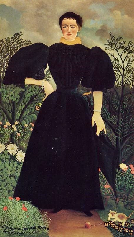Portrait Of A Woman, 1897 by Henri Rousseau