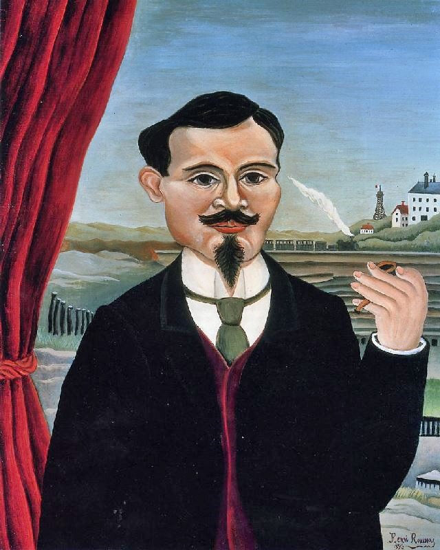 Portrait Of Leon-Paul Fargue by Henri Rousseau