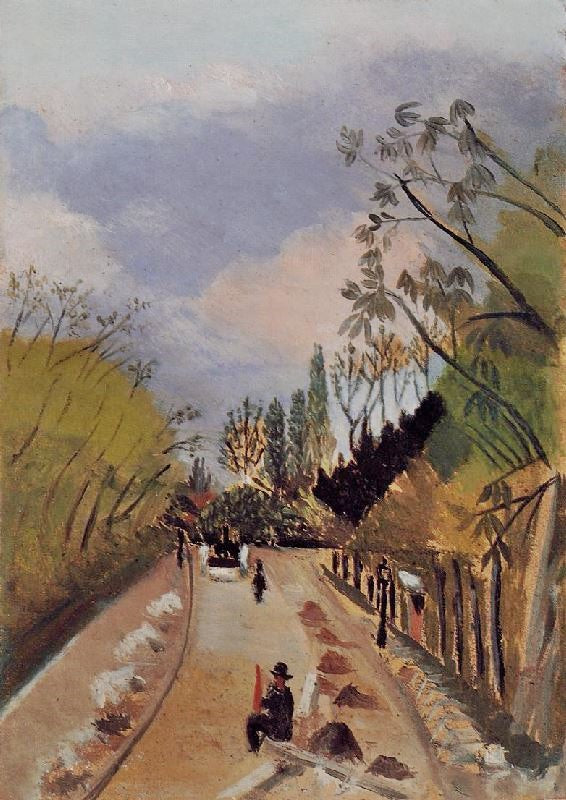 Avenue De L’Observatoire by Henri Rousseau