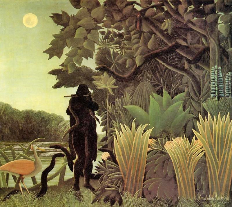 The Snake Charmer by Henri Rousseau