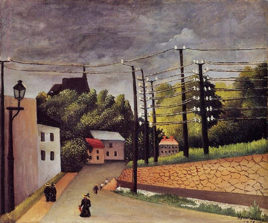 View Of Malakoff by Henri Rousseau