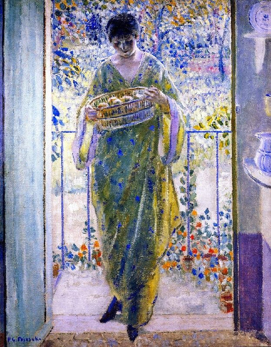 The Kitchen Door by Frederick Carl Frieseke