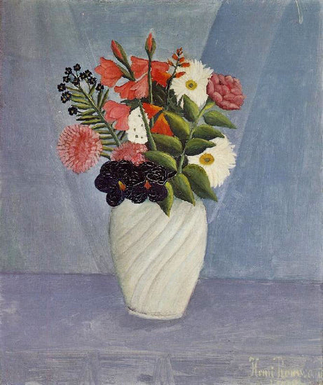 Bouquet Of Flowers, 1910 by Henri Rousseau