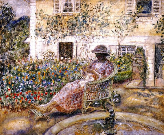 The Fountain by Frederick Carl Frieseke