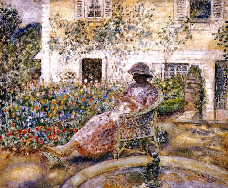 The Fountain by Frederick Carl Frieseke