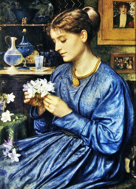 Portrait Of Agnes Macdonald by Sir Edward John Poynter