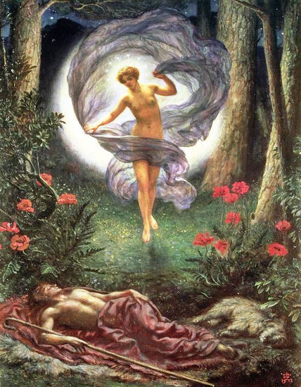 The Visions Of Endymion by Sir Edward John Poynter