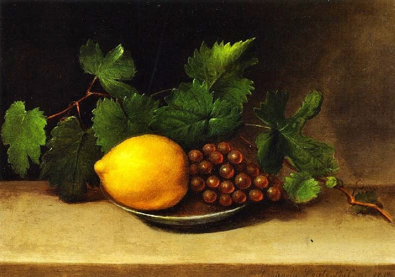 LEMON AND GRAPES
