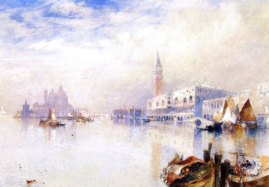 Venetian Scene, 1889 by Thomas Moran