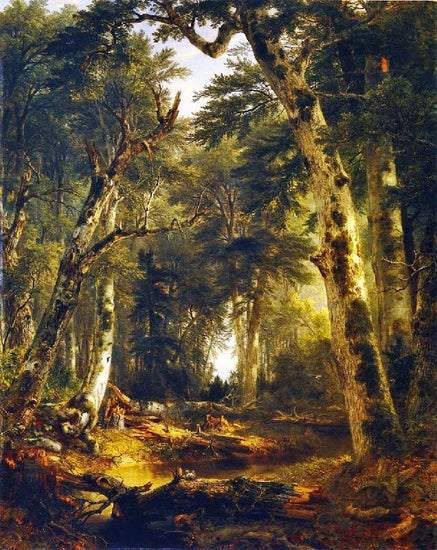 In The Woods by Asher Brown Durand