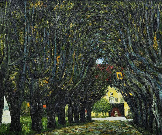 Avenue In Schloss Kammer Park by Gustav Klimt