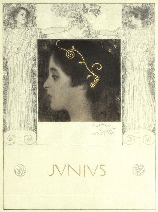 Junius by Gustav Klimt