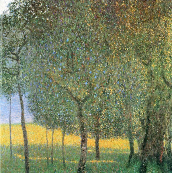 Fruit Trees by Gustav Klimt