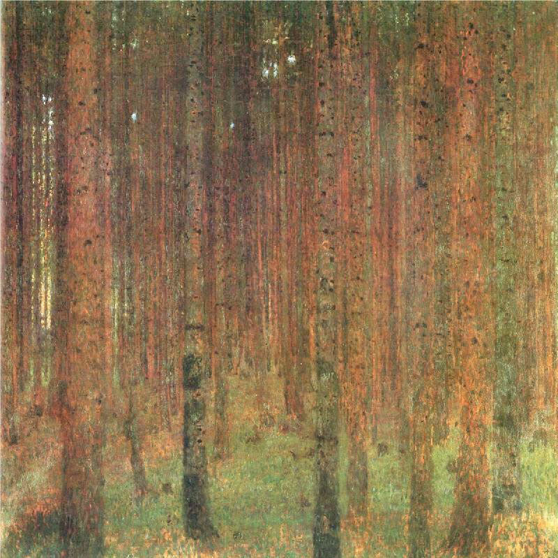 Pine Forest Ii by Gustav Klimt
