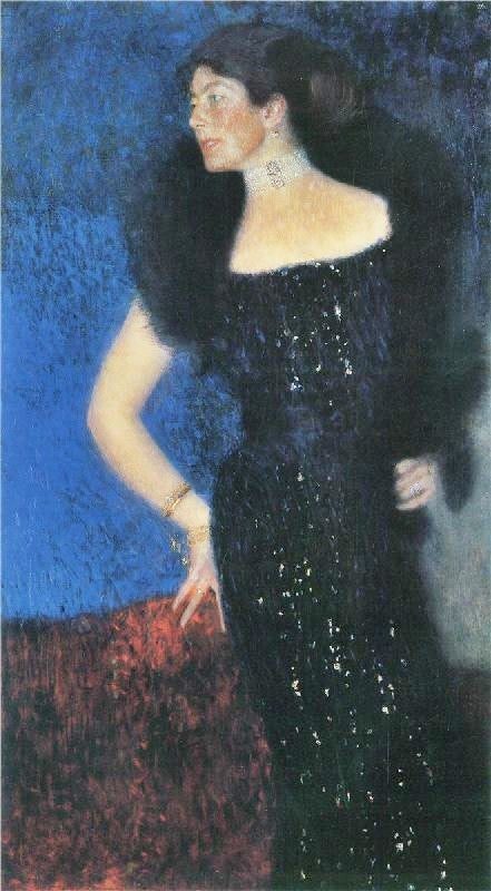 Portrait Of Rose Von Rosthorn-Friedmann by Gustav Klimt