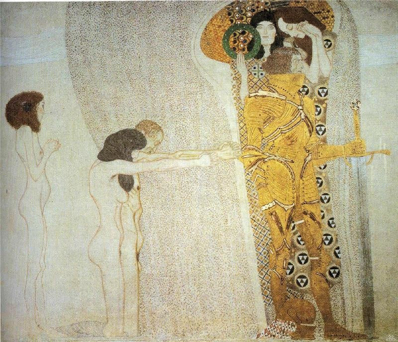 THE BEETHOVEN FRIEZE: THE LONGING FOR HAPPINESS