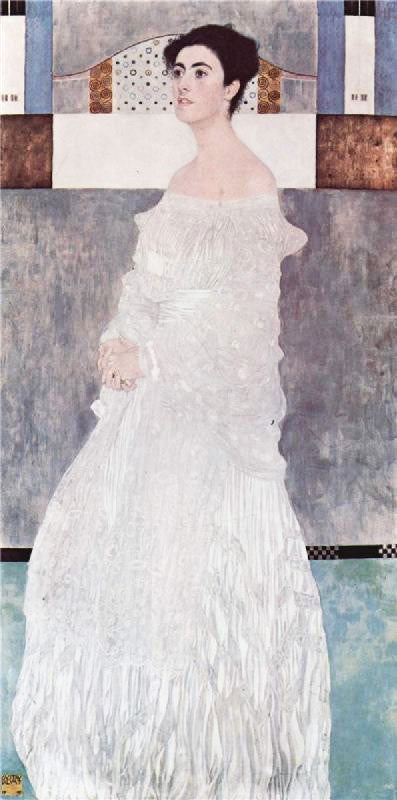 Portrait Of Margaret Stonborough-Wittgenstein by Gustav Klimt