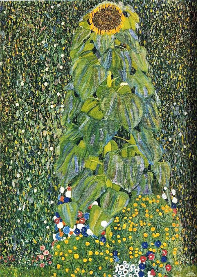 The Sunflower by Gustav Klimt