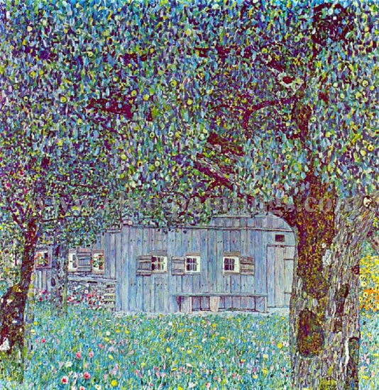 Farmhouse In Upper Austria by Gustav Klimt