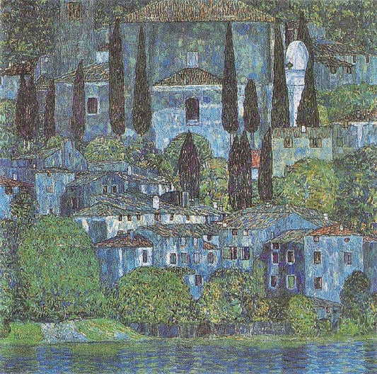 Chruch In Cassone by Gustav Klimt