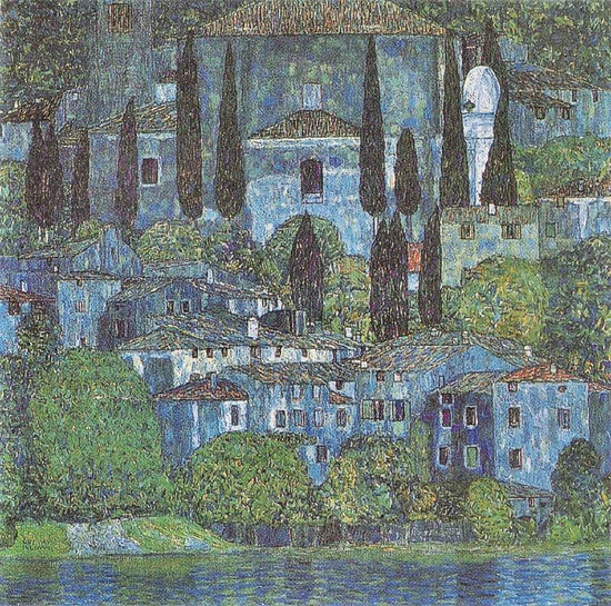 Chruch In Cassone by Gustav Klimt