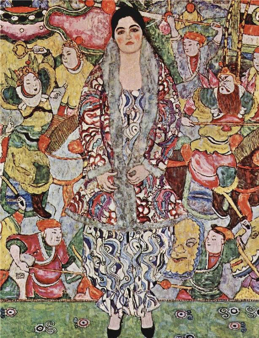 Portrait Of Friederike Maria Beer, 1916 by Gustav Klimt
