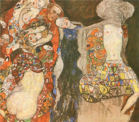 The Bride, Unfinished by Gustav Klimt