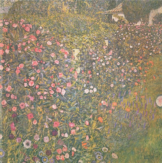 Italian Garden Landscape by Gustav Klimt