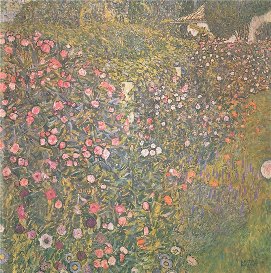 Italian Garden Landscape by Gustav Klimt