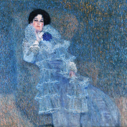 Portrait Of Marie Henneberg by Gustav Klimt