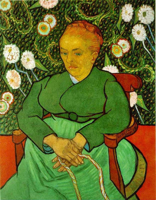 La Berceuse, Portrait Of Madame Roulin by Vincent van Gogh