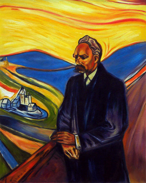 Friedrich Nietzsche by Edvard Munch